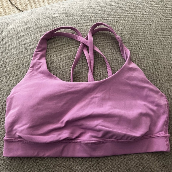 Lululemon Size 4 Energy Bra Medium Support - Picture 1 of 2